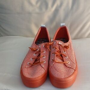 Sperry Coral Textured Sneakers